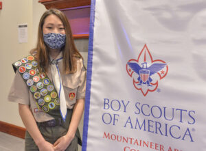 WVU student makes history as first WV female Eagle Scout